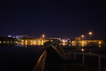 万宝湖 夜景