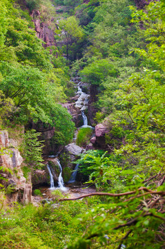 峡谷 溪流