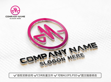 M字母LOGO設(shè)計(jì)
