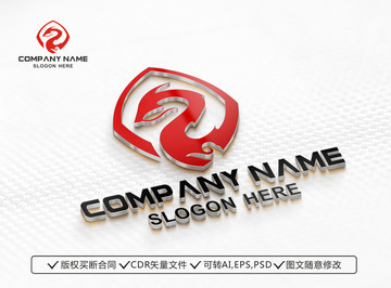 龍LOGO 龍標志