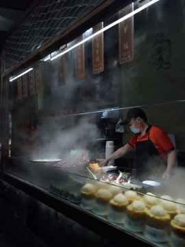 宽窄巷子店铺风景