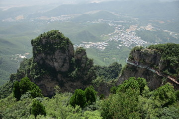 云台山 玻璃栈道