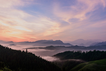 茶山日出云海