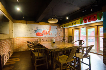 小龙虾餐厅环境图