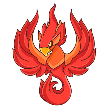 朱雀簡(jiǎn)筆畫