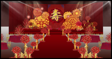 壽宴效果圖