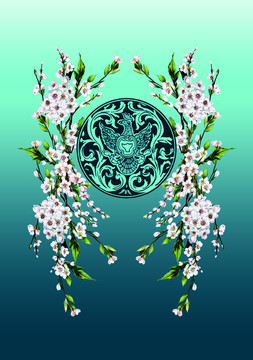 數(shù)碼印花圖案花型設(shè)計(jì)分層