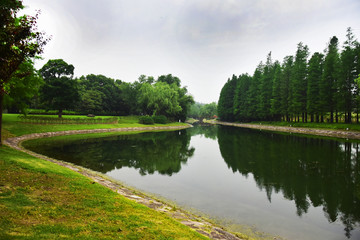 上海东方绿洲东方绿舟山水风景