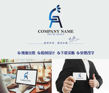 CA字母標(biāo)志 CA字母LOGO