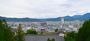 丽江新城全景