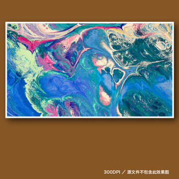 抽象油畫