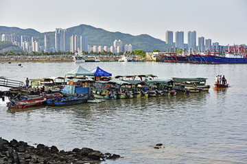 珠海香洲渔港码头