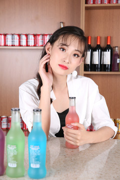 酒吧性感女郎