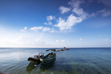 美丽西沙之鸭公岛风光