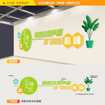 心理咨詢(xún)教室宣傳墻