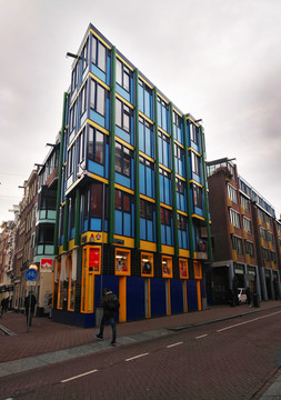 荷兰风格派房子
