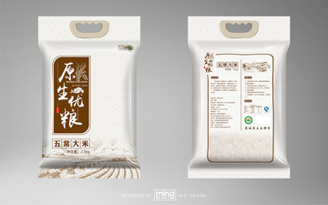 五常大米包裝袋設(shè)計(jì)