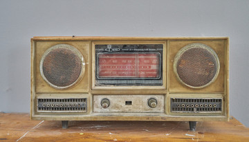 高清老物件 老收音机