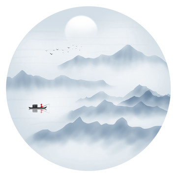 水墨山水