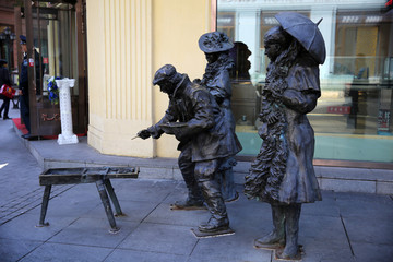 中央大街雕塑