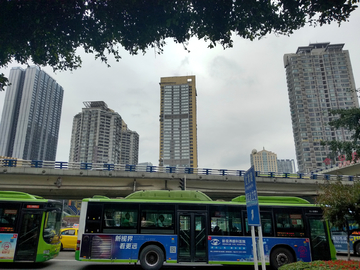 重庆观音桥商业街风景