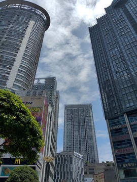 重庆观音桥建筑风景