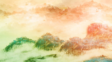 抽象油畫