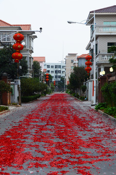 节日小区