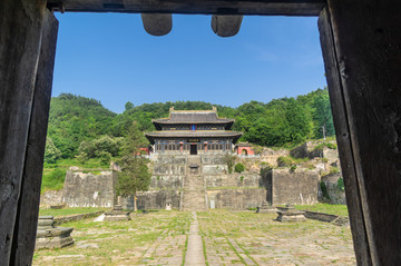 湖北武当山五龙宫风光