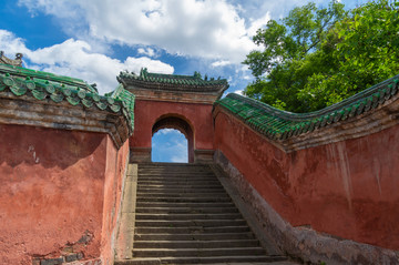 湖北武当山太子坡风光