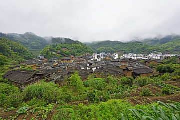 浙江丽水传统浙江民居建筑