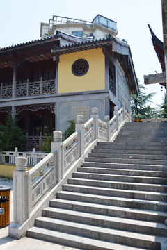 寺庙建筑楼梯