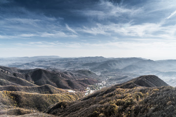 远山群山