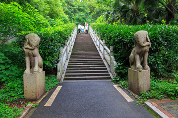 衡阳抗战纪念城 台阶