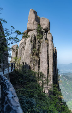 九华山悬空栈道