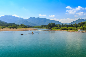 楠溪江山水风光