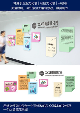 企業(yè)社區(qū)學校文化墻