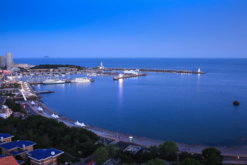 海滨夜景