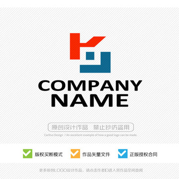ky字母 yk字母 LOGO
