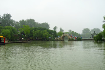 烟雨扬州 瘦西湖