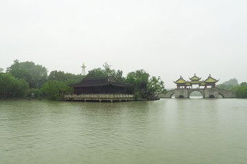 烟雨扬州 瘦西湖