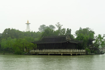 烟雨扬州 瘦西湖