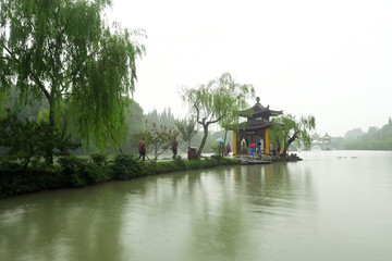 烟雨扬州 瘦西湖