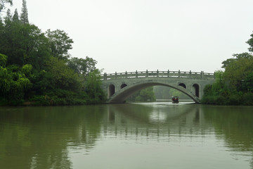 扬州瘦西湖 烟雨扬州