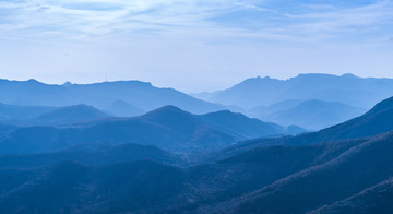 山峦起伏