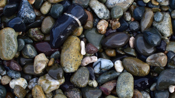 HT沙滩的鹅卵石高清