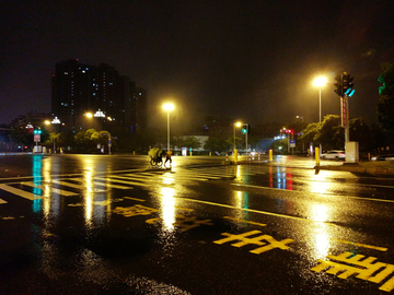 城市雨夜