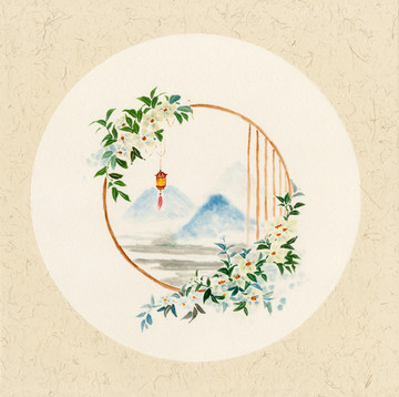 古風(fēng)裝飾畫(huà)