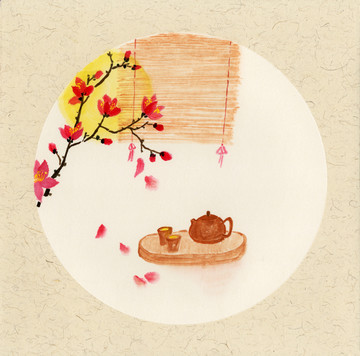 中秋節(jié)國畫