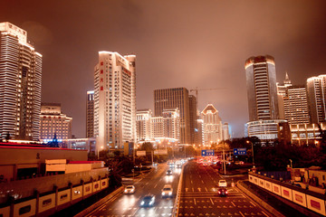 青岛 夜景 灯光 楼体亮化